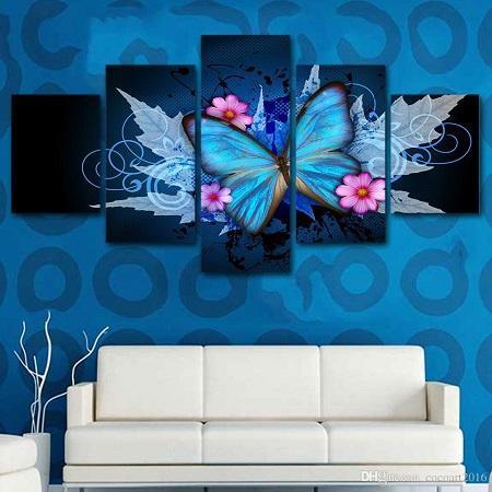Schmetterling auf Blatt | 5 Teile Diamond painting Deutschland | Diamond painting eigenes bild | Diamond painting kaufen | Diamond painting 5D | Diamond painting amazon | Diamond painting eigenes foto