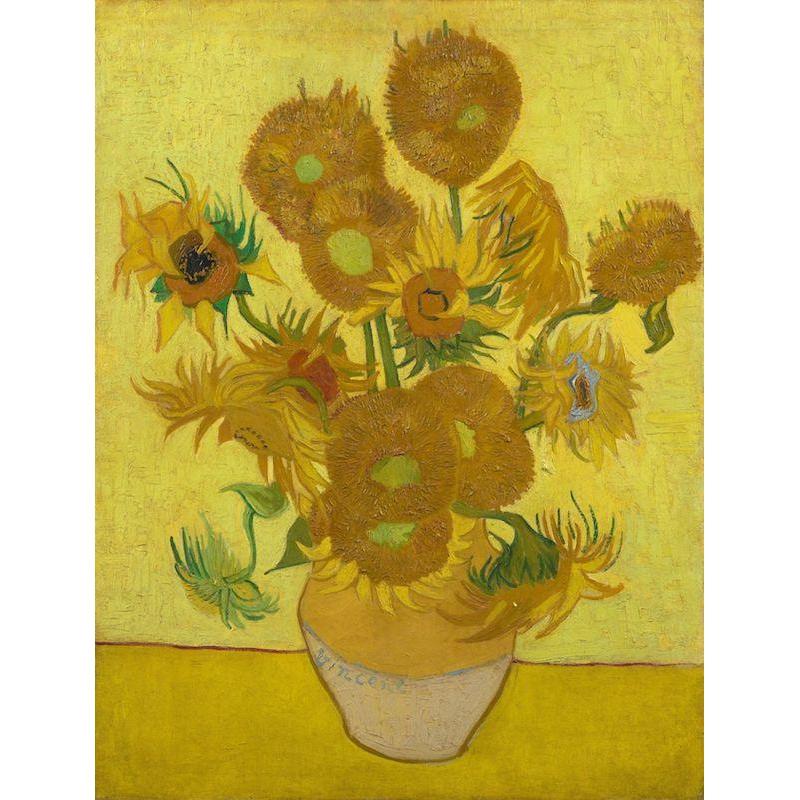 Sonnenblumen in der Vase | Vincent van Gogh Diamond painting Deutschland | Diamond painting eigenes bild | Diamond painting kaufen | Diamond painting 5D | Diamond painting amazon | Diamond painting eigenes foto