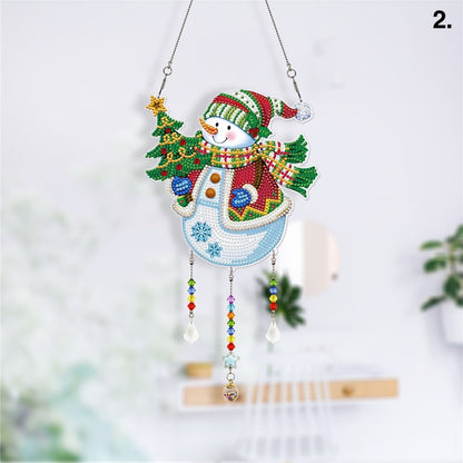 Weihnachtsanhänger mit Perlen | 4 Motive