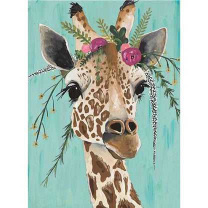 Blumen Giraffe