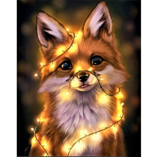 Fuchs mit Licht